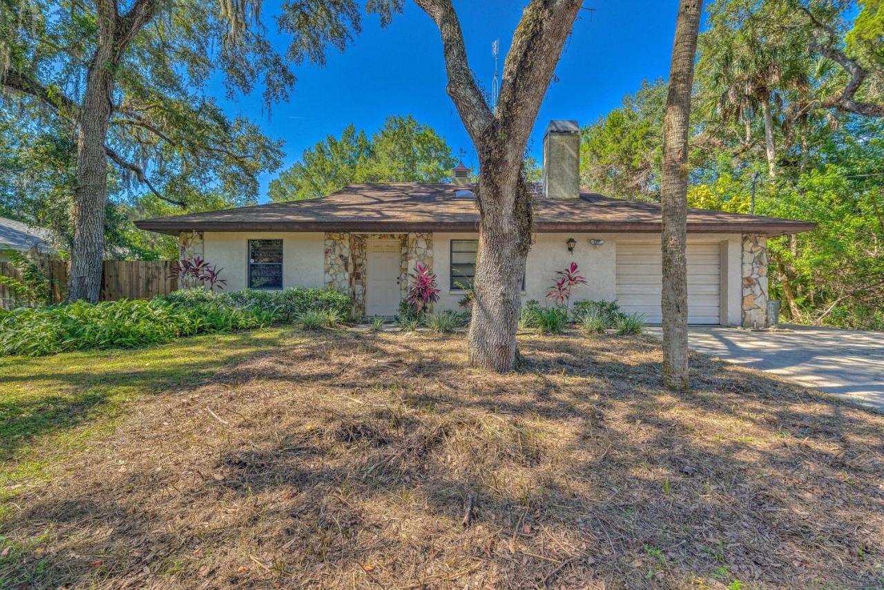 Canalfront Homosassa Escape With Private Dock! Exterior photo